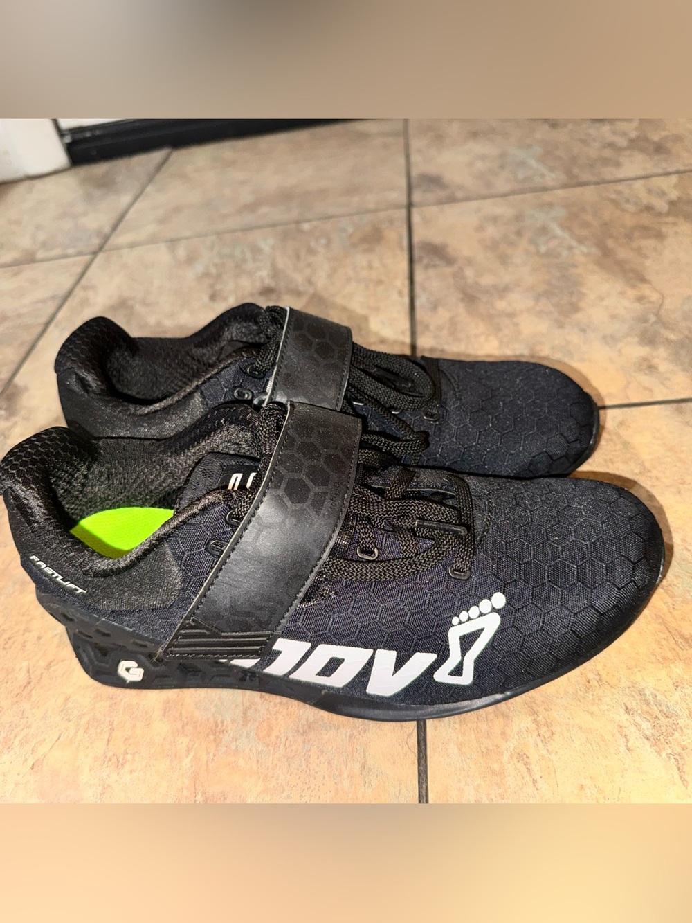 Inov-8 women’s Black Sneakers with White Logo